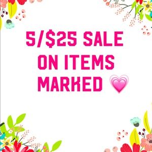 💕5/$25 DONATING SOON!!!